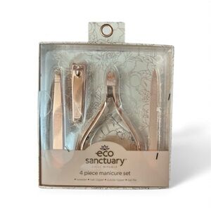 Eco Sanctuary Rose Gold 4-Piece Manicure Set ✨